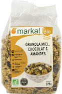 Markal Granola Chocolat Amandes Bio 375 g